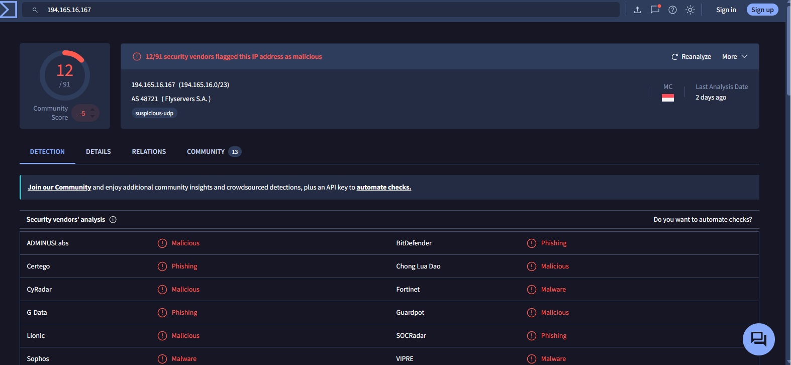 VirusTotal